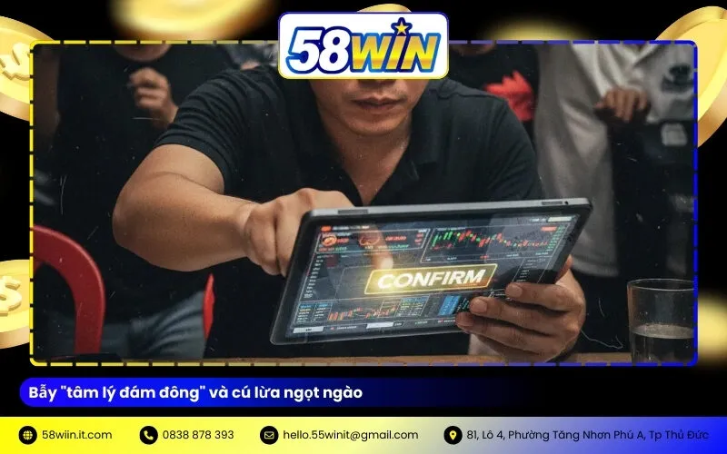 Bẫy "tâm lý đám đông" và cú lừa ngọt ngào