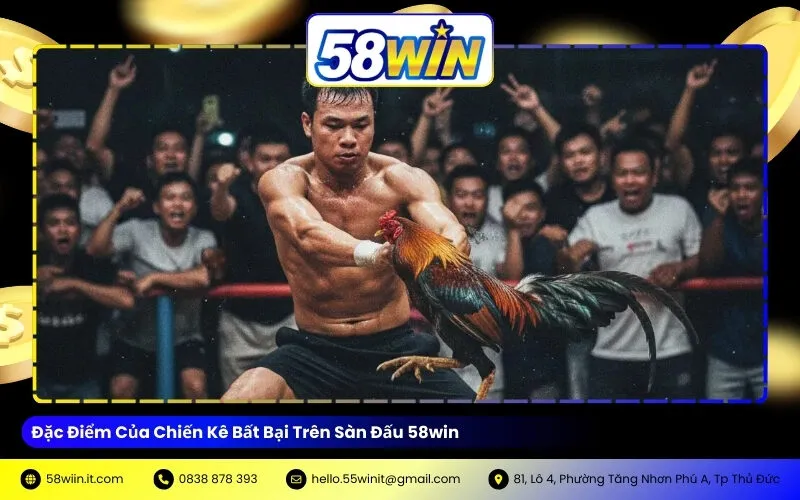 Đặc Điểm Của Chiến Kê Bất Bại Trên Sàn Đấu 58win
