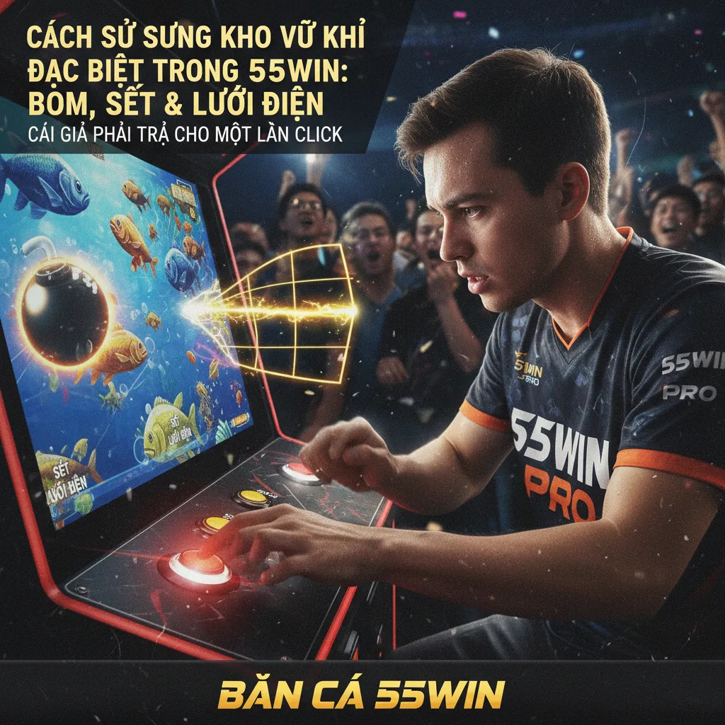 Lưới điện trong game bắn cá 55win