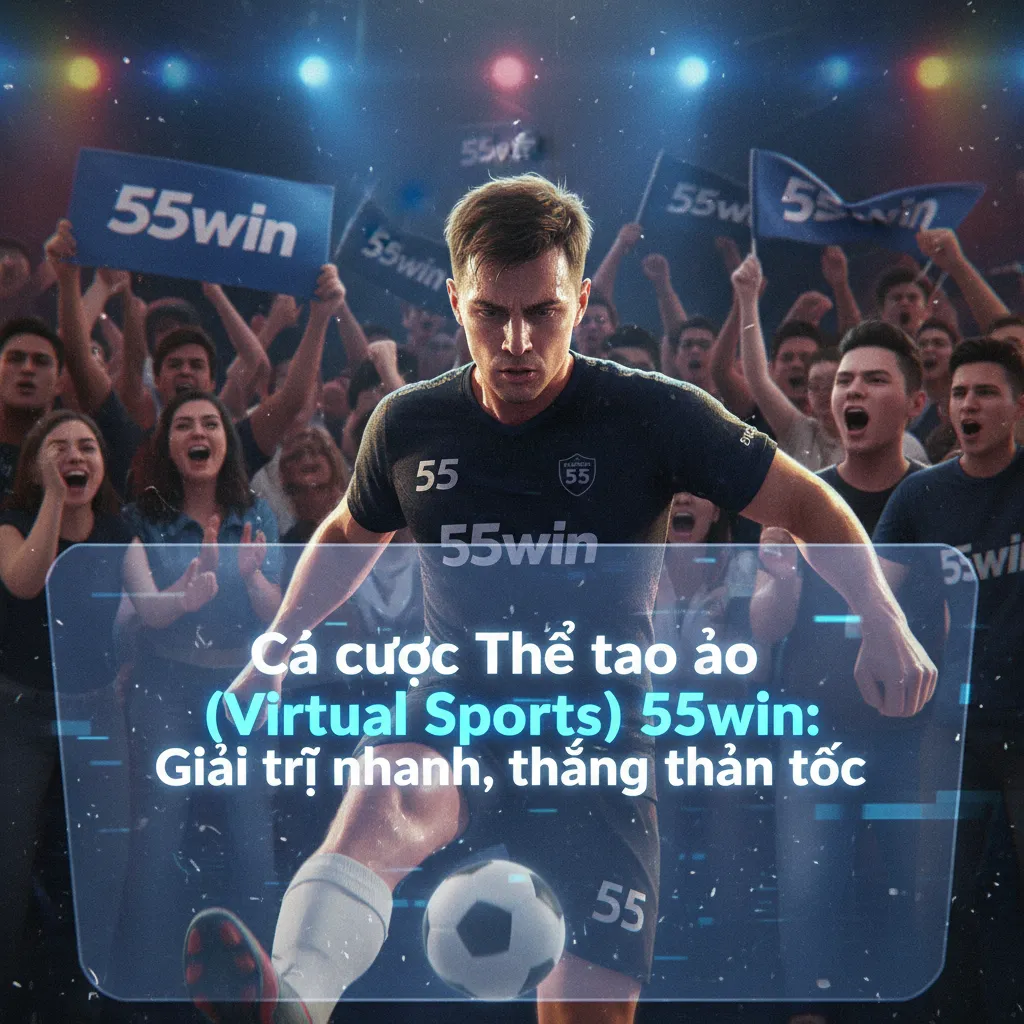 Giao diện cá cược bóng đá ảo tại 55win