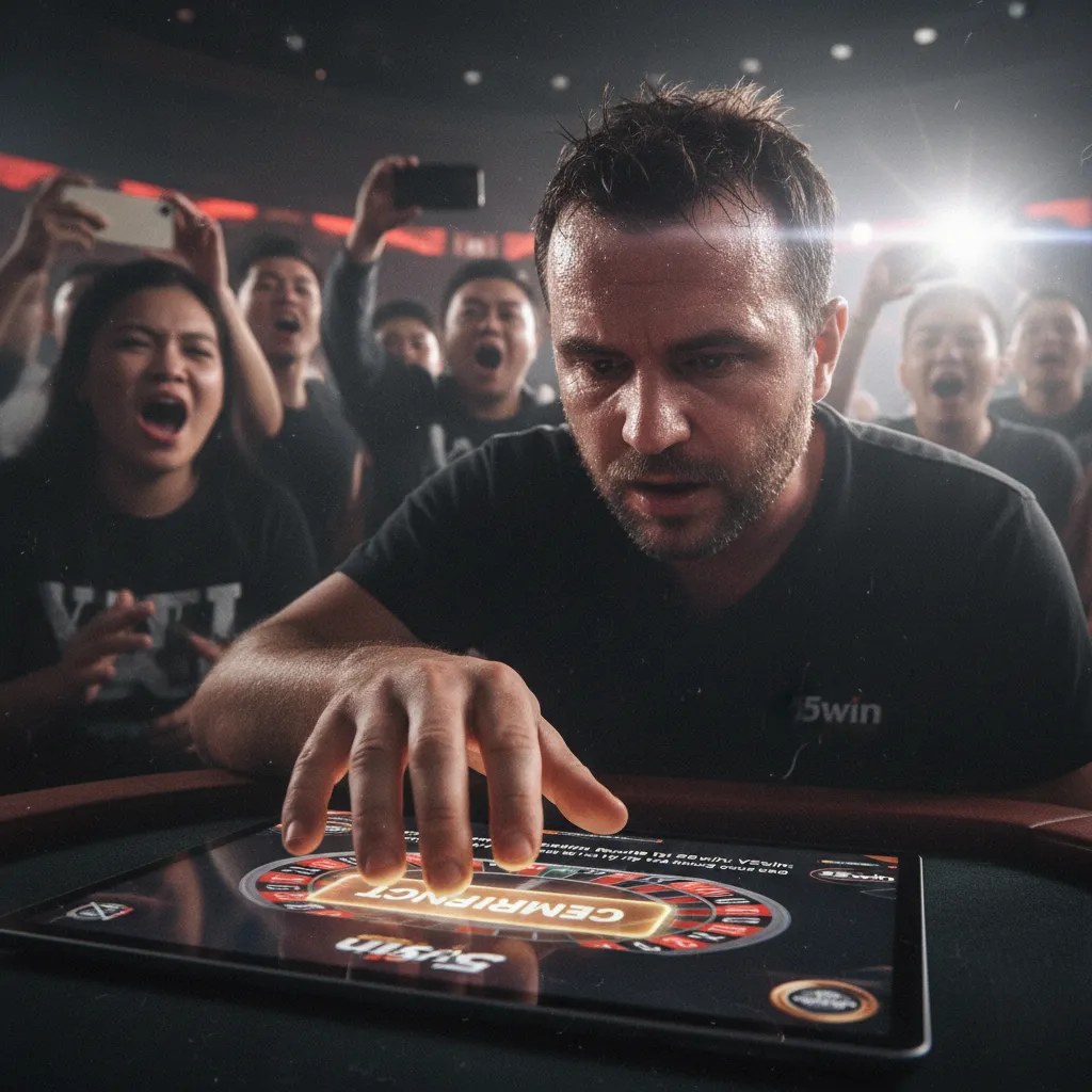 Vòng quay Roulette đang hoạt động