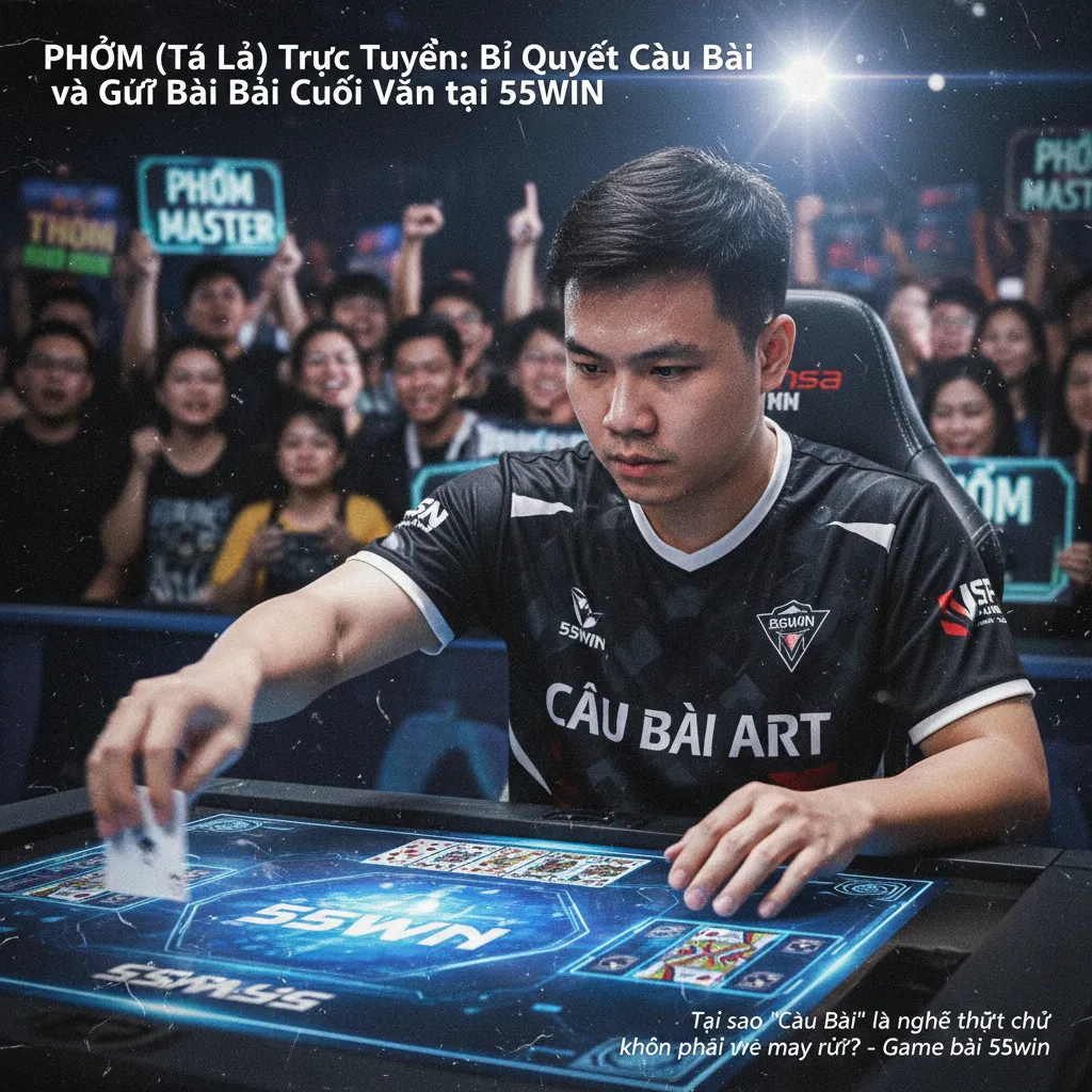 Giao diện game Phỏm tại 55win