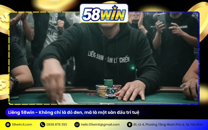 Liêng 58win - Không chỉ là đỏ đen, mà là một sàn đấu trí tuệ