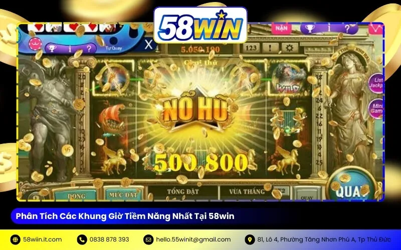 Phân Tích Các Khung Giờ Tiềm Năng Nhất Tại 58win