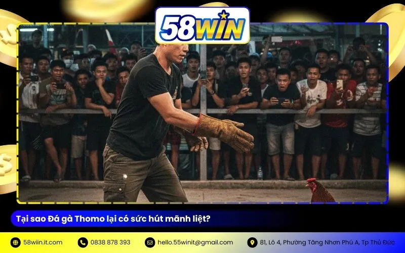 Tại sao Đá gà Thomo lại có sức hút mãnh liệt?