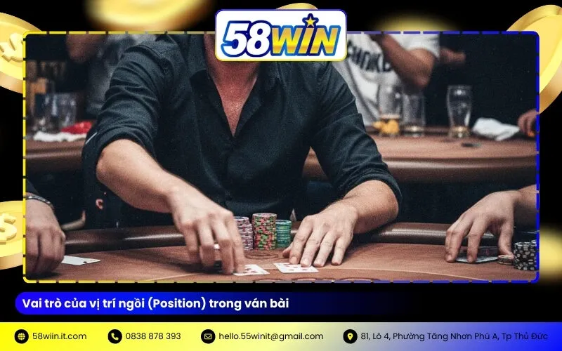 Vai trò của vị trí ngồi (Position) trong ván bài